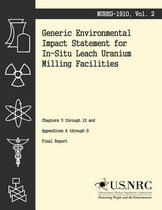 Generic Environmental Impact Statement for In-Situ Leach Uranium Milling Facilities