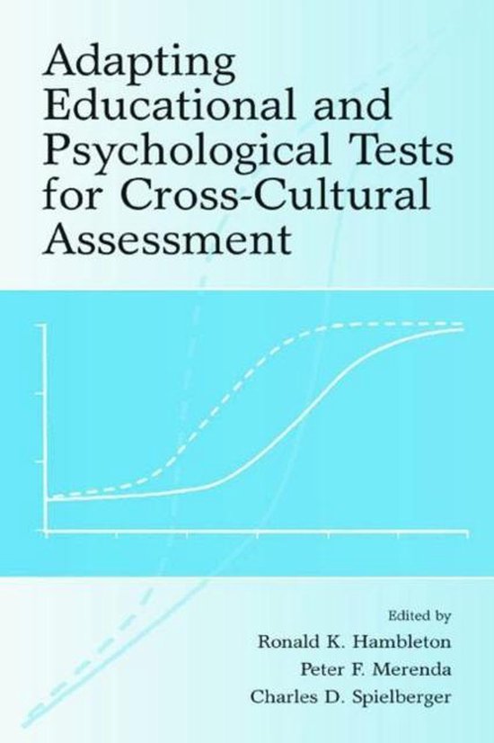 Adapting Educational And Psychological Tests For Cross-Cultu - cover