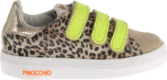 Pinocchio Meisjes Sneakers Klittenband Panter P1847 - Beige - Maat 27 |  bol.com