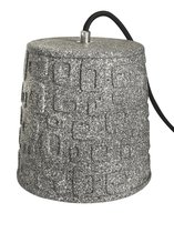 Hanglamp Beton No.6 zwart strijkijzersnoer