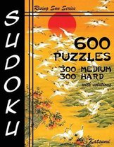 600 Sudoku Puzzles. 300 Medium & 300 Hard with Solutions