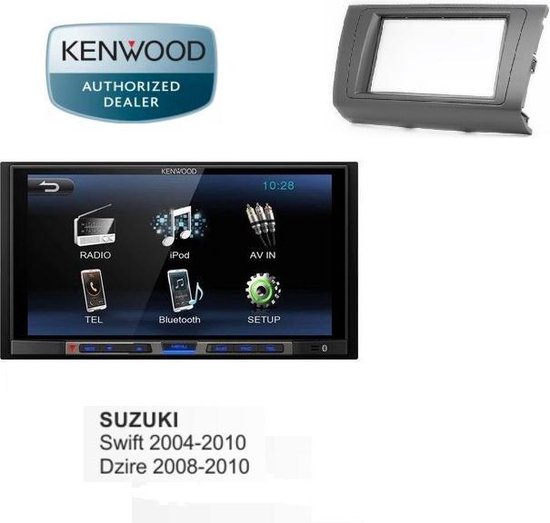 Suzuki Swift 2004 -2010 kenwood autoradio met bluetooth | bol.com