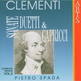 Clementi: Sonate, Duetti & Capricci Vol 3 / Pietro Spada