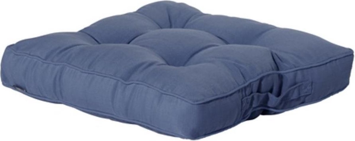 Loungekussen set van 2 in casual steelblue, afmeting 50x50 cm, van het merk Hartman.