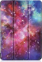 Shop4 - Lenovo Tab E10 Hoes - Smart Book Case Cosmic Stars
