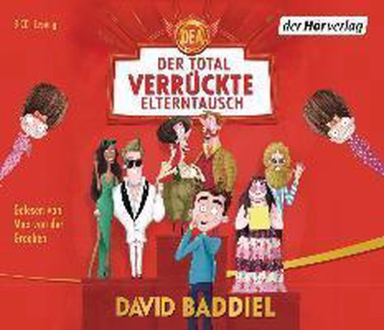 Baddiel, D: Der total verrückte Elterntausch/3 CDs - cover