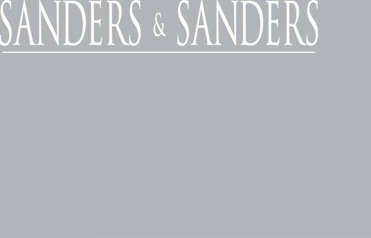 Sanders & Sanders behang effen zilver - 53 cm x 10.05 m - 935204