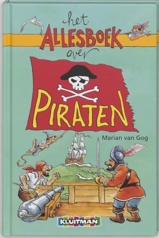 Cover van het boek 'Het Allesboek over Piraten' van M. van Gog