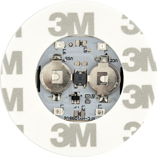 Groenovatie LED Sticker - Feestlamp Voor Fles - 60 mm - Koel Wit
