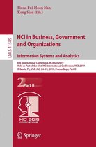 Lecture Notes in Computer Science 11589 - HCI in Business, Government and Organizations. Information Systems and Analytics