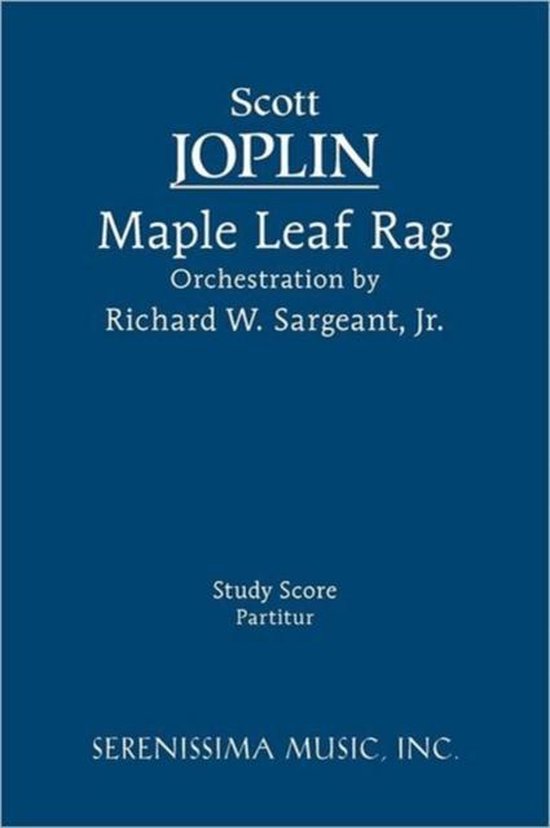 Maple Leaf Rag, Scott Joplin 9781608740130 Boeken