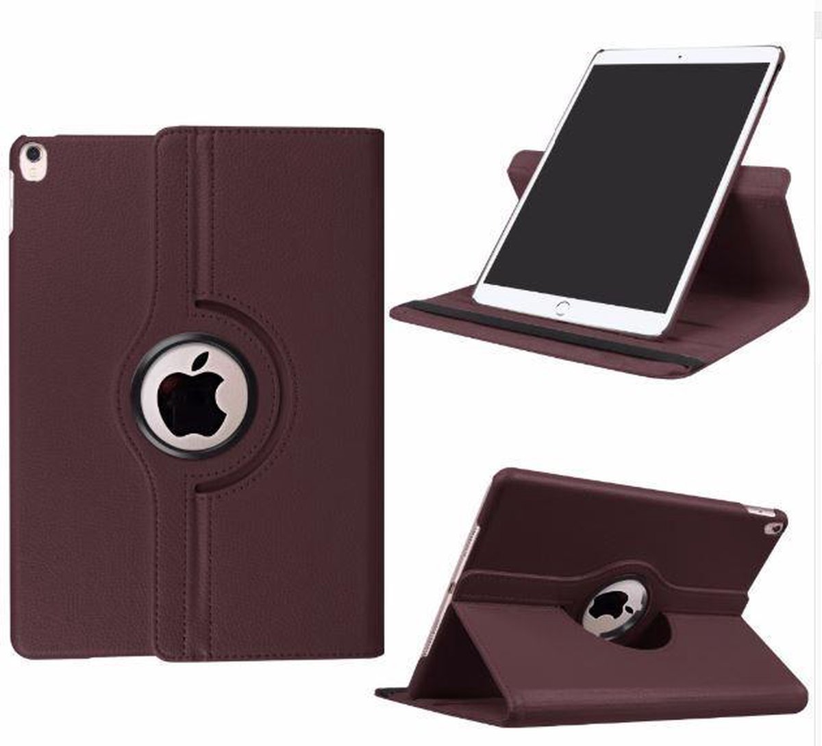 Xssive Tablet Hoes voor Apple iPad PRO 11 inch (2018) - 360 graden draaibaar - Bruin