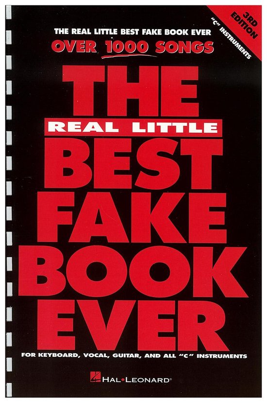 The Real Little Best Fake Book Ever (Songbook) - cover