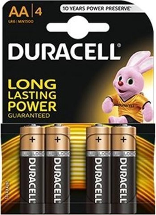 DURACELL Battery AA LR6 MN1500 (8 stuks)