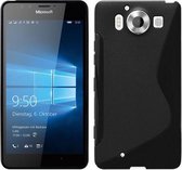 Microsoft Lumia 650 Smartphone hoesje Silicone Case Zwart
