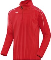 Jako - Rain zip Classico - Rain zip Classico - M - rood