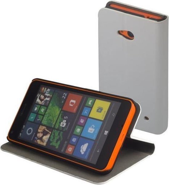 Wit slim booktype voor de Microsoft Lumia 640 LTE