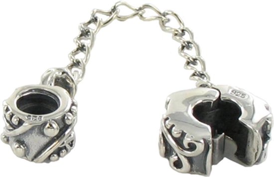 Quiges - 925 - Zilveren - Bedels -Sterling zilver - Beads - Veilheids Ketting Kraal Charm - Geschikt – voor - alle bekende merken - Armband Z686