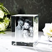 3D Foto in glas Afm: 80 x 120 x 80 mm incl. lichtsokkel met adapter