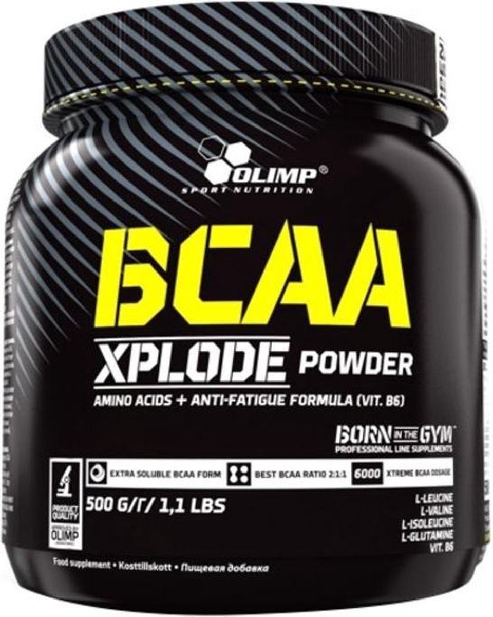 Olimp BCAA Xplode - Strawberry (500g) - BCAA Poeder