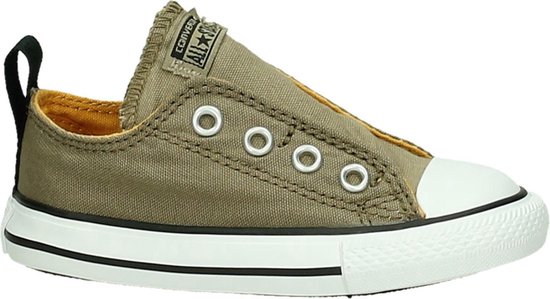 bol.com | Converse Chuck taylor as simple slip - Sneakers - Jongens - Maat  25 - Beige