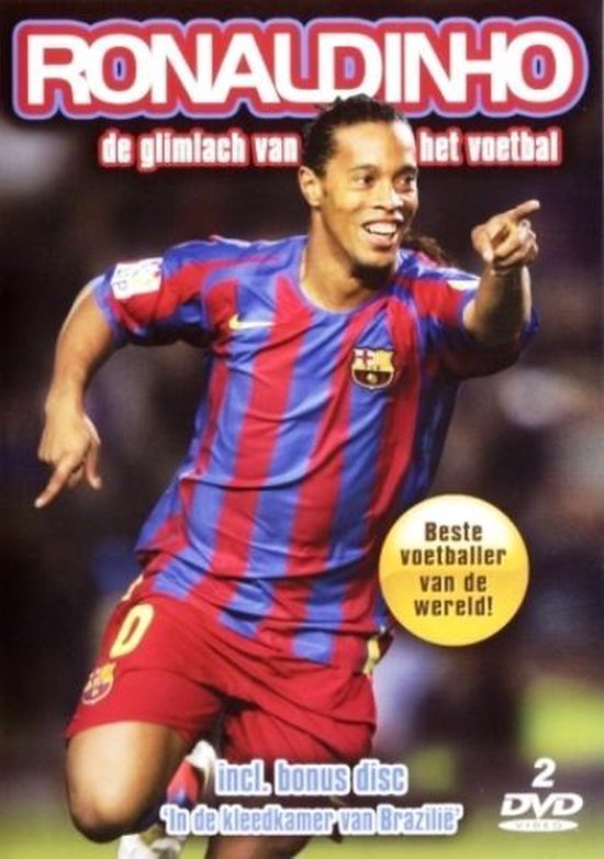 Cover van de film 'Ronaldinho: De Glimlach Van Het Voetbal'