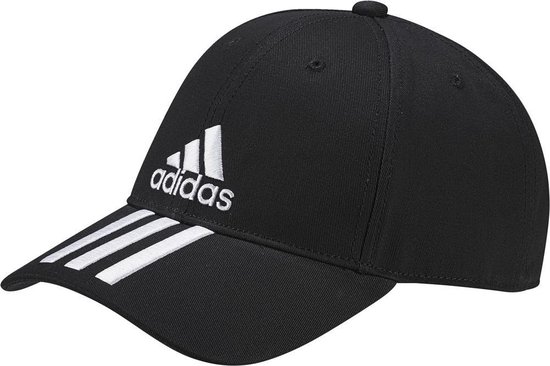 kin scheuren Openbaren Adidas Cap 3-Stripes Volwassenen Zwart/Wit | bol.com