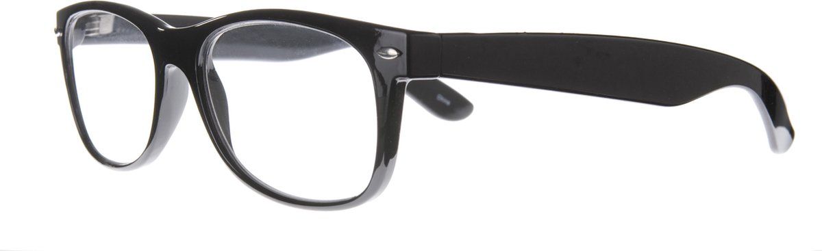 Icon Eyewear NCB013 WF Leesbril +3.50 - Glanzend Zwart