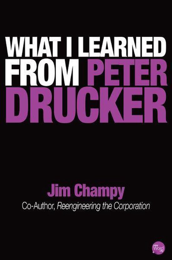 What I Learned From Peter Drucker - cover