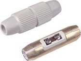 coax verbinder afgeschermd