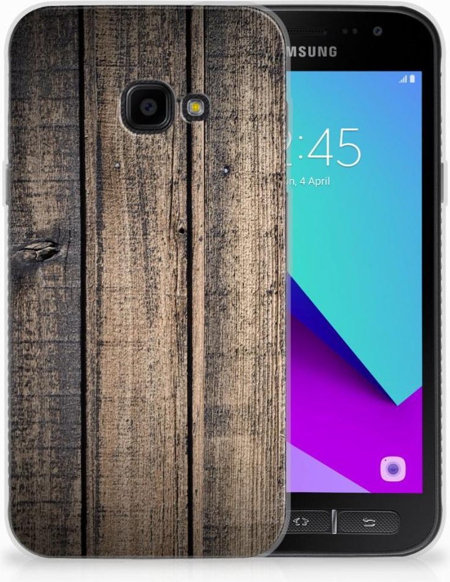 Samsung Galaxy Xcover 4 | Xcover 4s Bumper Hoesje Steigerhout