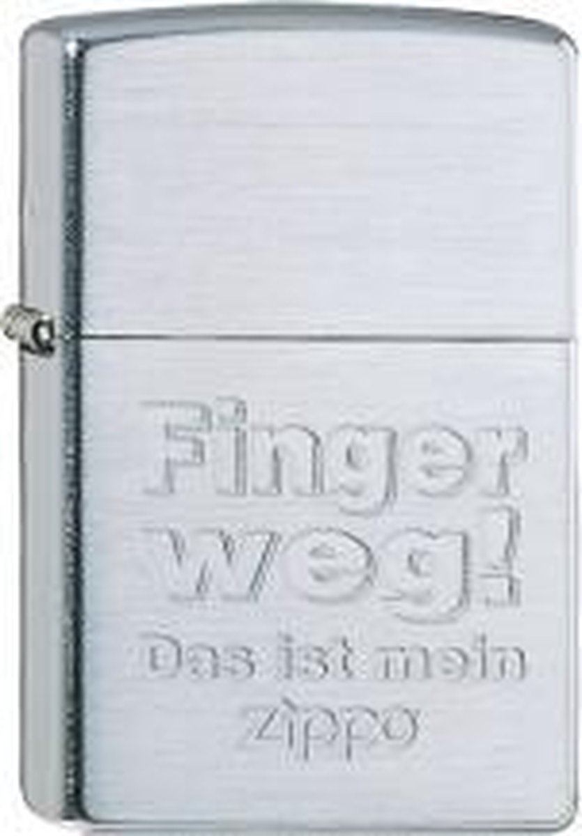 Goedkoopste Zippo aansteker Finger Weg!