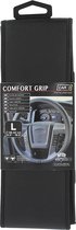 Car Plus Stuurhoes Comfort Grip Vent Uni Kunstleer Zwart 39-40 Cm