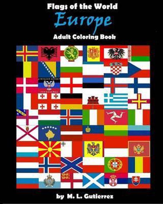 Flags of the World Flags of the World Series (Europe), adult coloring