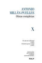 Obras Completas de Antonio Millán-Puelles - Millán-Puelles Vol. X Obras Completas