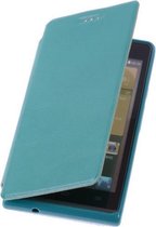 Sony Xperia Z1 Groen Map Case - Book Case Wallet Cover Hoesje