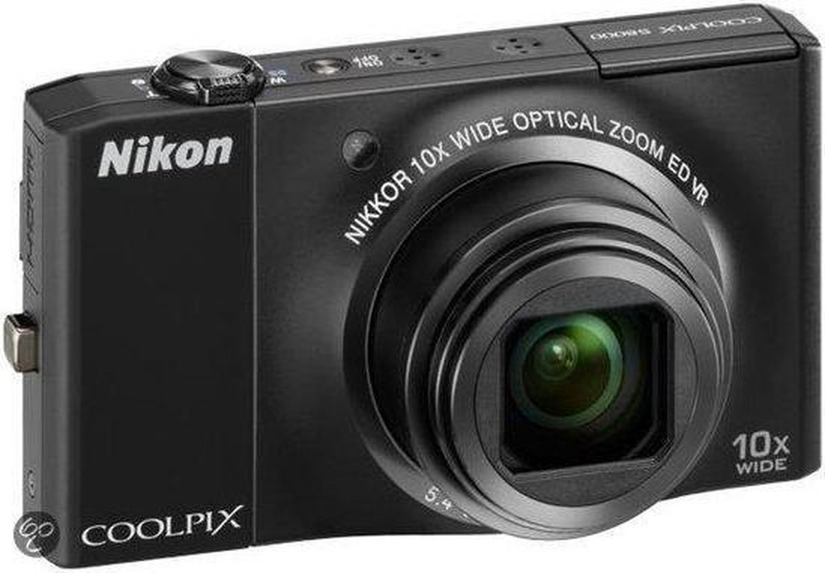 Nikon COOLPIX S8000　#9474 Nikon Coolpix S8000 - Wide Camera - Zwart | bol