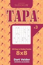Sudoku Tapa - 200 Easy to Medium Puzzles 8x8 (Volume 3)