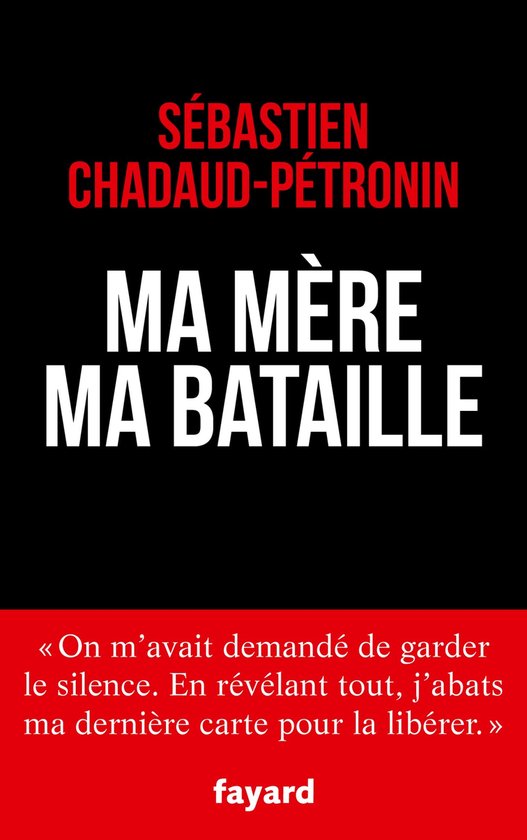 Ma mère, ma bataille - cover