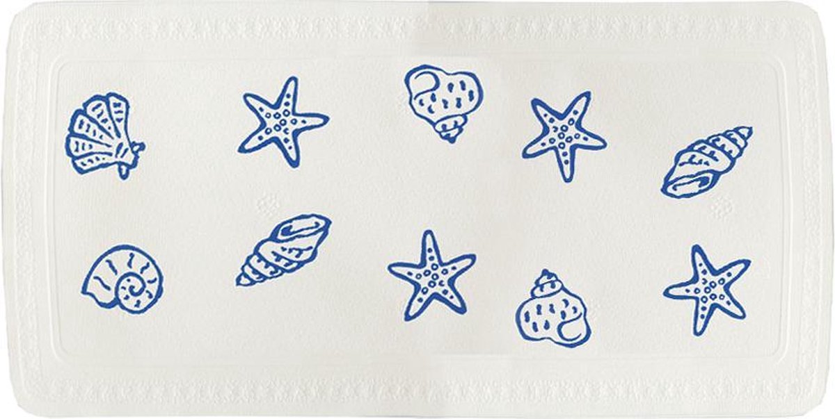 Spirella Badmat Antislip - Badkuipmat voor Bad en Douche - Antislip Mat met Ophanghaaak - Badkamer Mat Antislip
