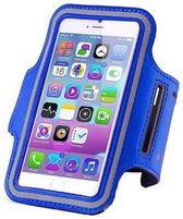 sports armband case Donker Blauw Dark Blue voor Apple iPhone 6