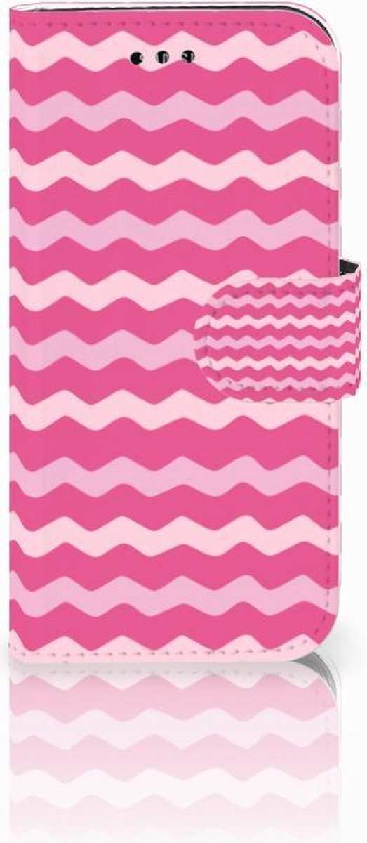 Samsung Galaxy A3 2017 Telefoon Hoesje Waves Pink