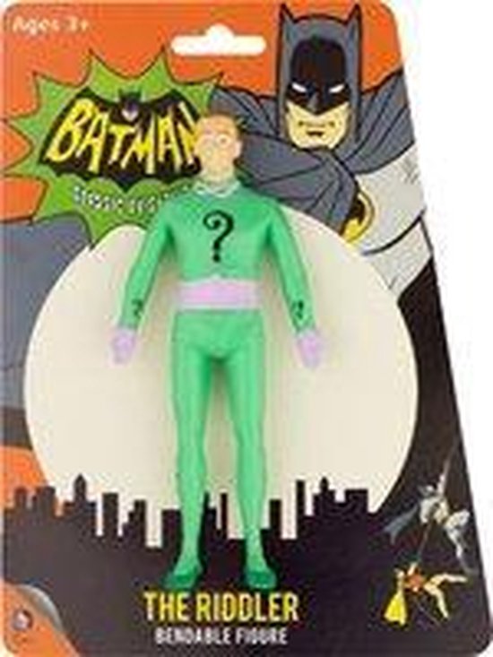 Batman 1966 Classic TV series - The Riddler bendable figure (NJ Croce ...