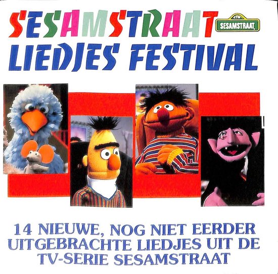 8712155006128 - Sesamstraat liedjes festival - CD