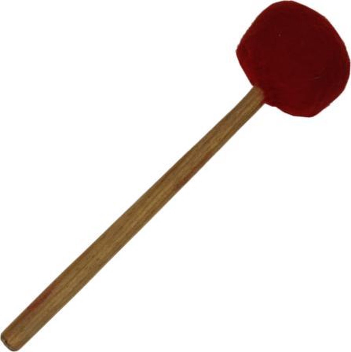 Klankschalen klopper vilt L - 34x9 - ±230 - Vilt - Hout - L