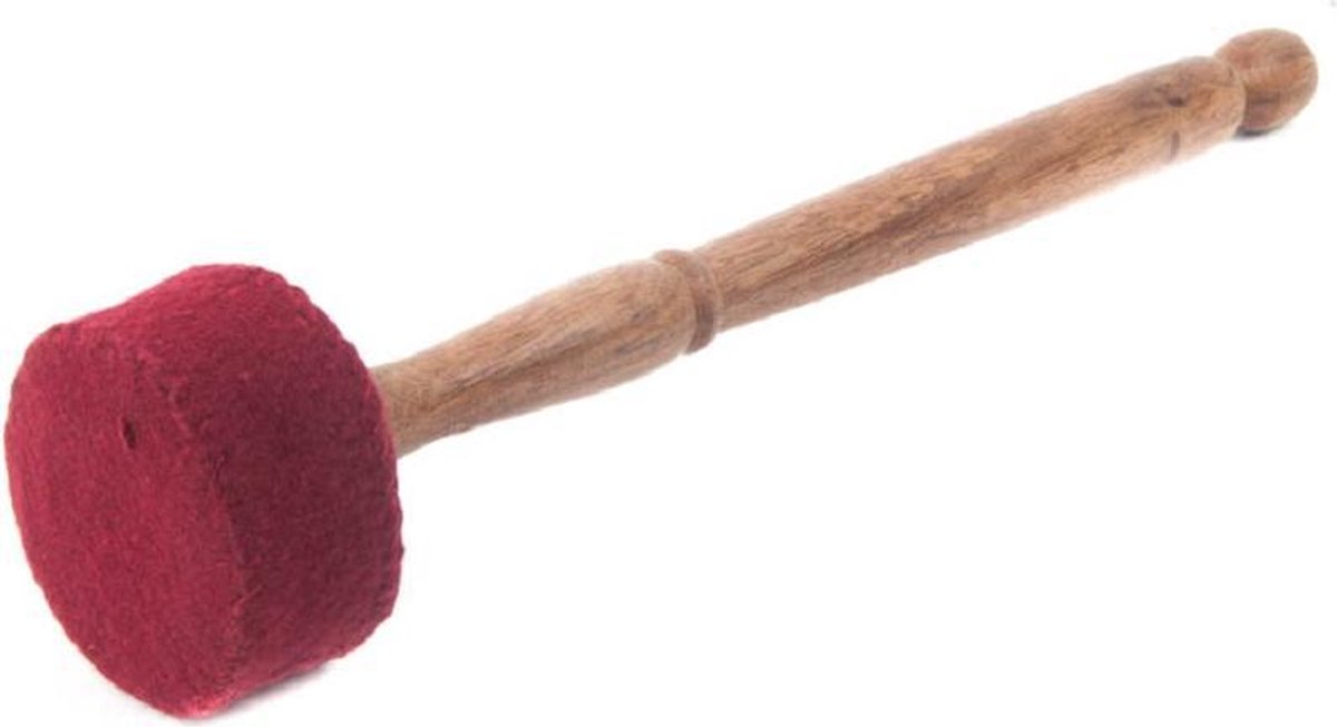 Klankschalen klopper vilt M - 27 x 6.5cm