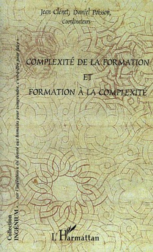 Complexité de la formation et formation à la complexité - cover