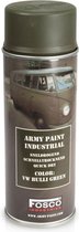 Peinture militaire aérosol Fosco 400ml VW Bulli vert