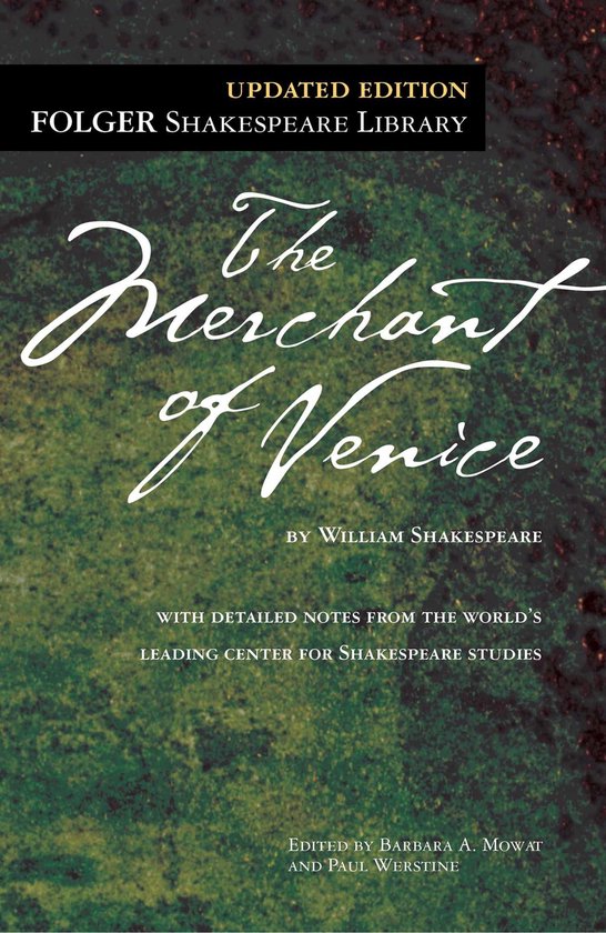 Folger Shakespeare Library - The Merchant of Venice - cover