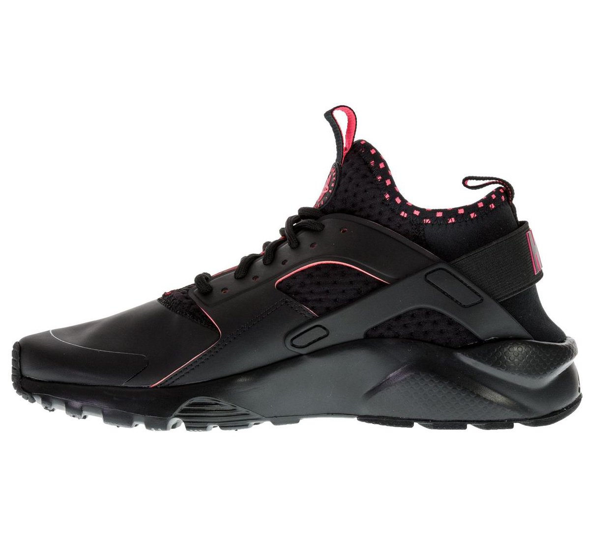 Nike Air Huarache Run Ultra SE Sneakers - Maat 44.5 - Mannen - zwart/roze |  bol